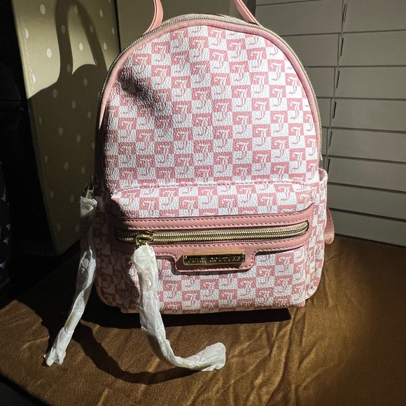 Juicy Couture Backpack - Pink/White NWT - Picture 2 of 8